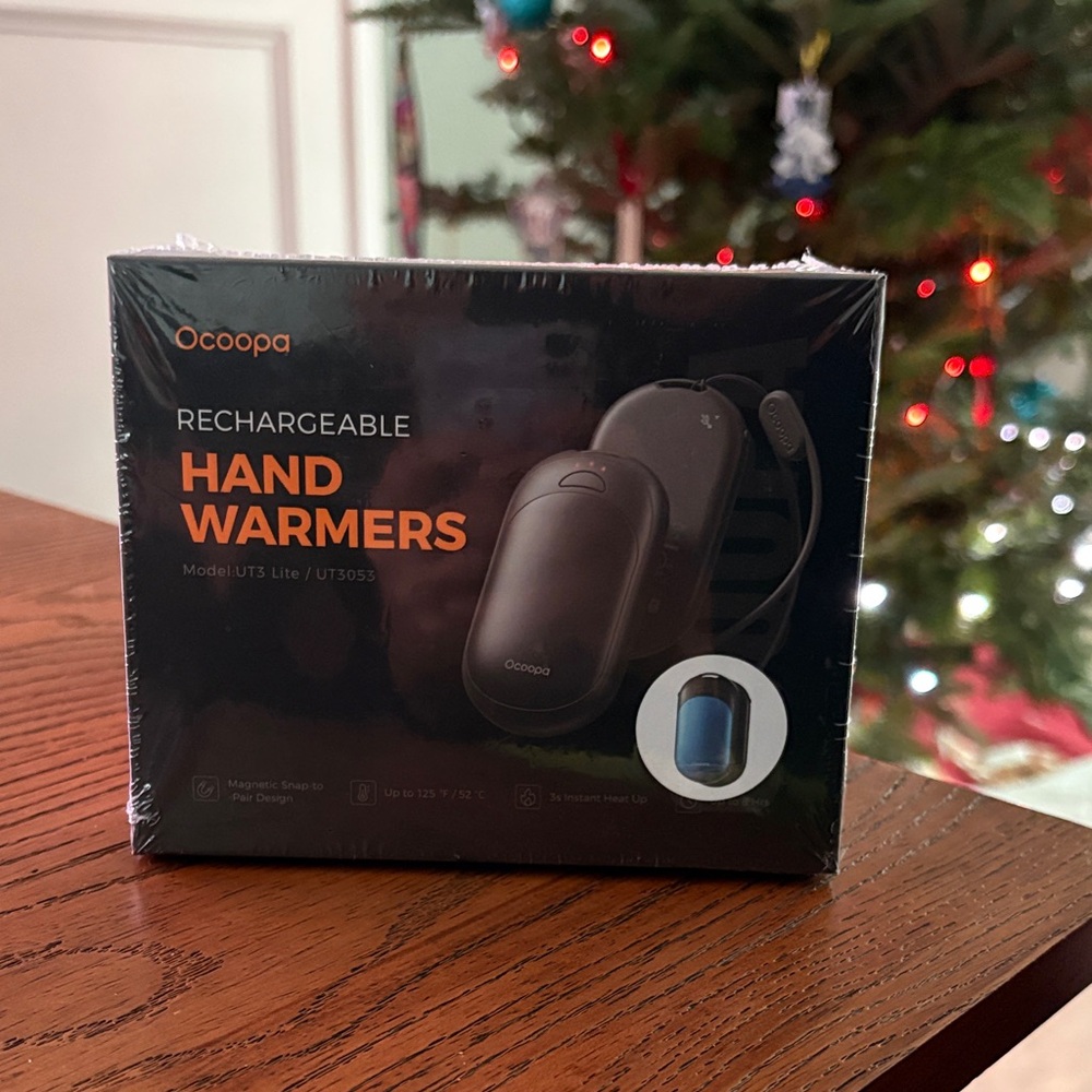 Ocoopa Rechargeable Hand Warmers - Black